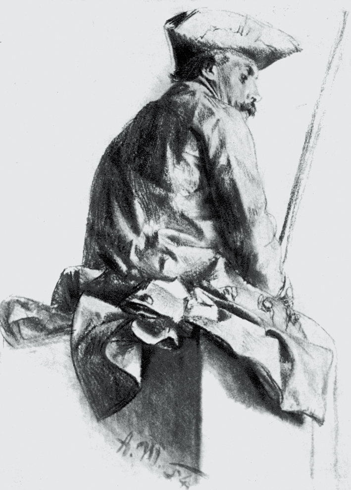  Adolpyh Von Menzel —— 速写 视点出版 (127)